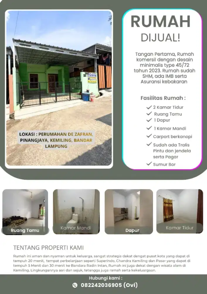 Rumah komersil, Lampung