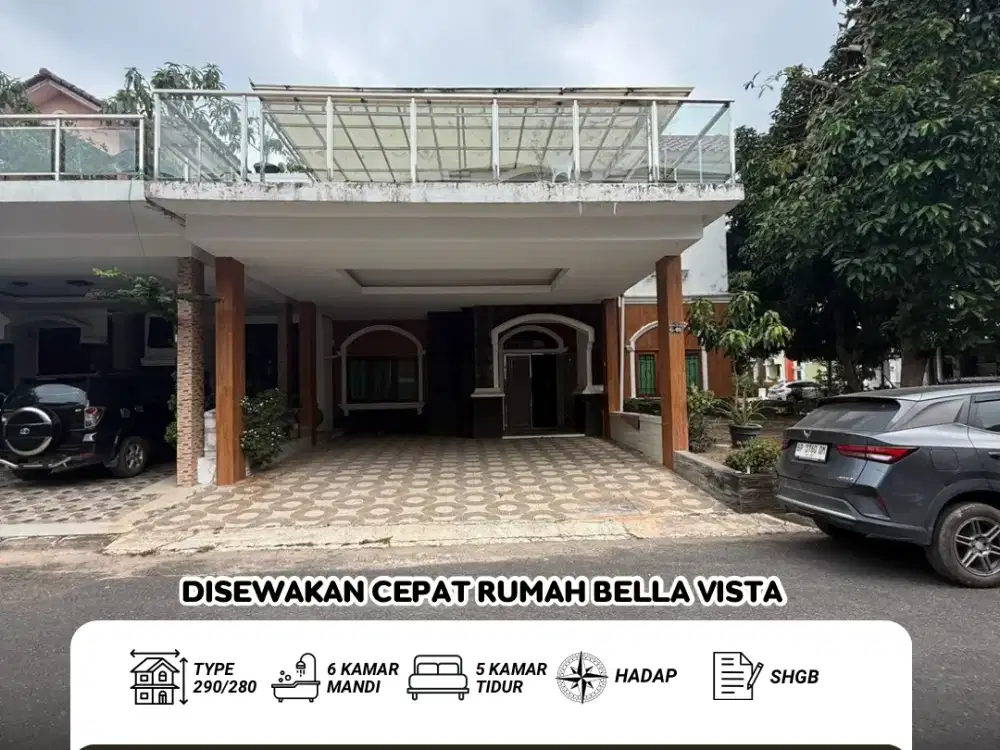 Disewakan Cepat Rumah Bella Vista