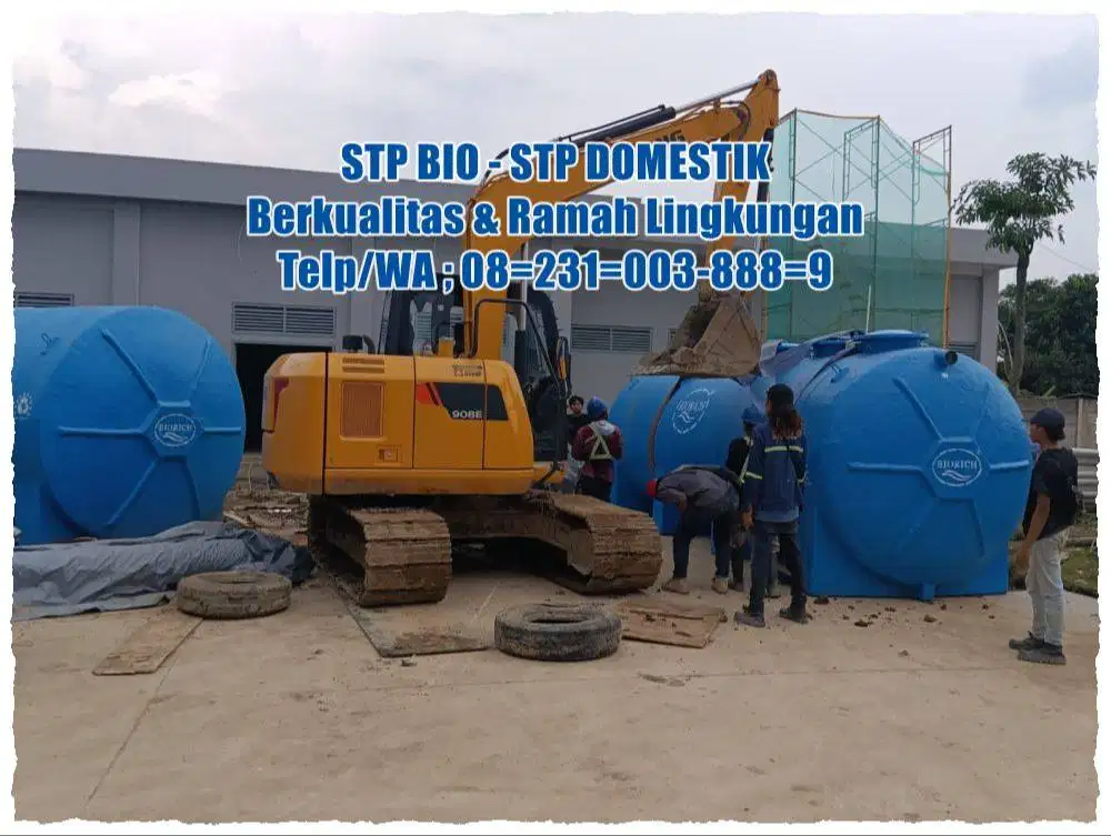 STP Biotech/IPAL Restoran/IPAL Medis/IPAL Industri/IPAL Komunal/IPAL D