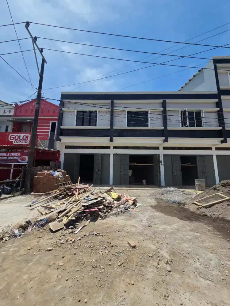 Dijual ruko baru jl pros per.bongaya,barombong..4.8x36.2.5lt