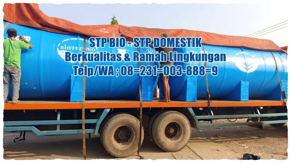 STP Biotech, IPAL Biotech, WWTP Biotek Biofilter STP Berkualitas, IPAL