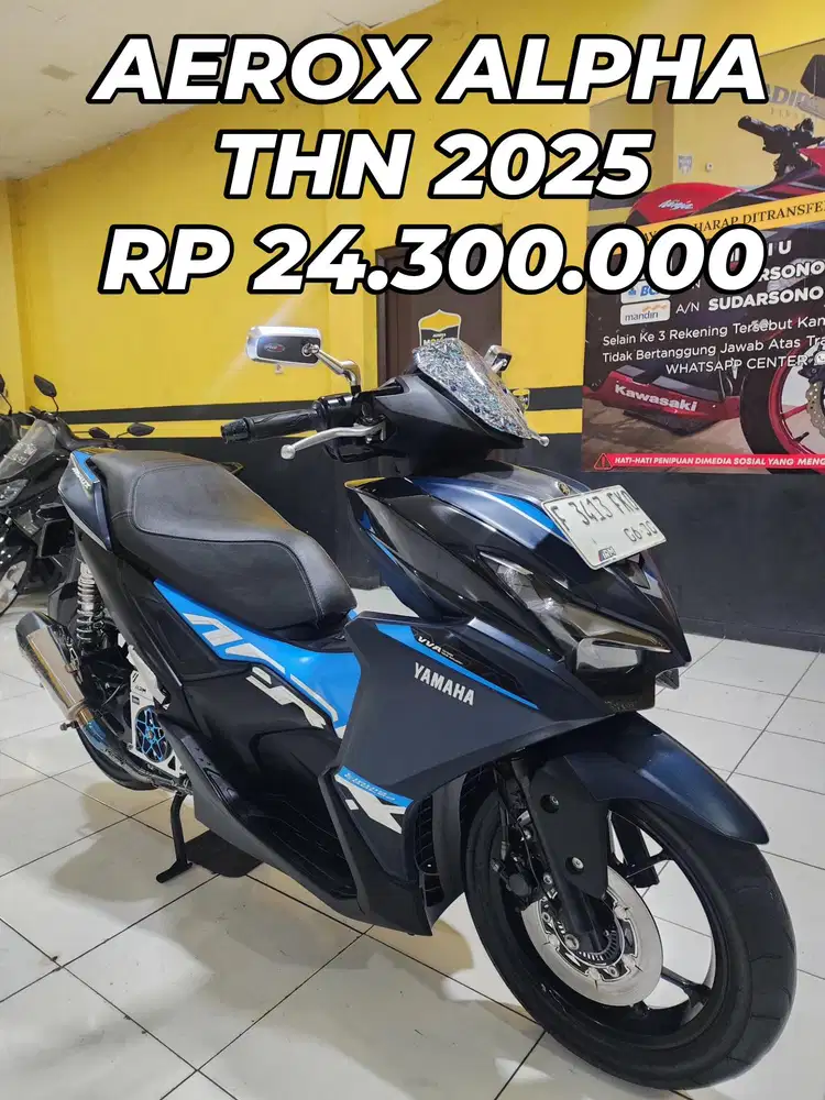YAMAHA ARROX ALPHA THN 2025