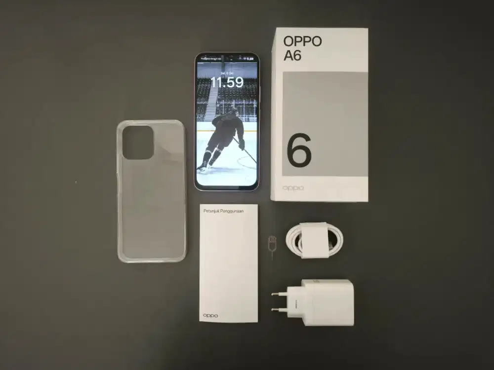 Oppo A6 6/128 - Fullset Istimewa, Garansi Resmi