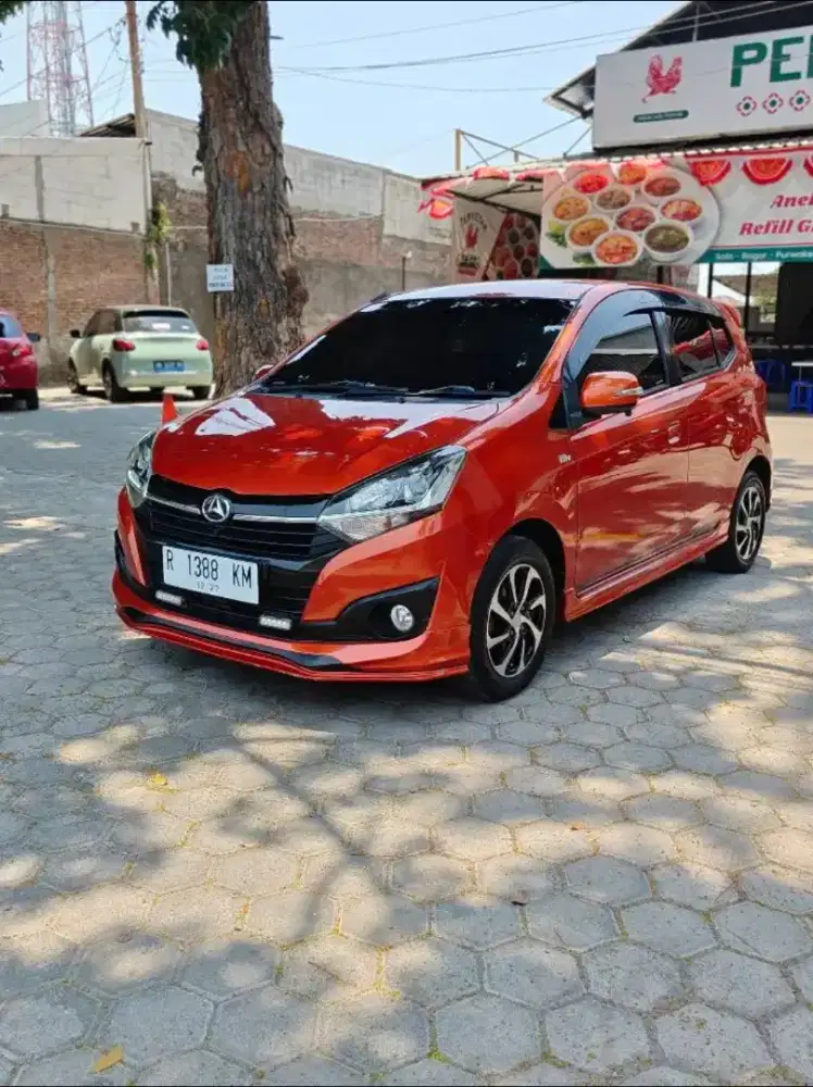 2017 Daihatsu Ayla Type tertinggi R Deluxe Matic 1.200 cc Super Mulus