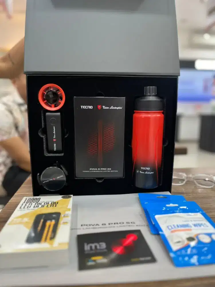 Pova 8 Pro 5G 8+8/256 Lensa sony + Ultrawide 0.6 Spesial Box