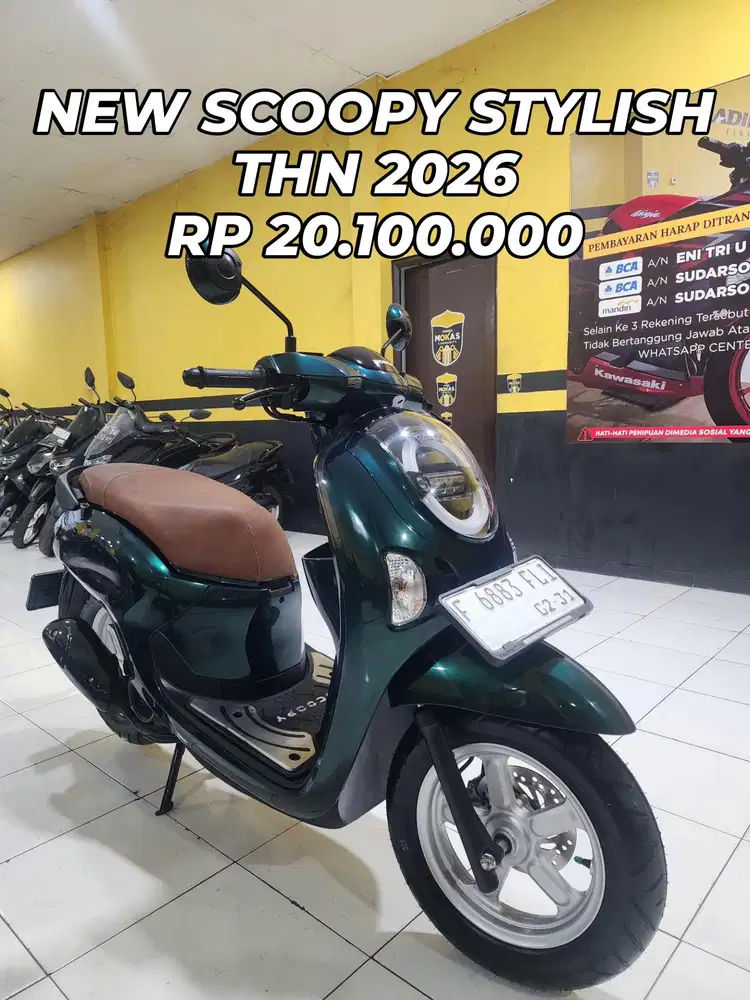 HONDA NEW SCOOPY STYLISH THN 2026