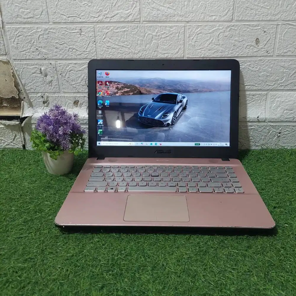 ASUS X441M ROSEGOLD INTEL CELERON N4000 RAM 4GB SSD 128GB