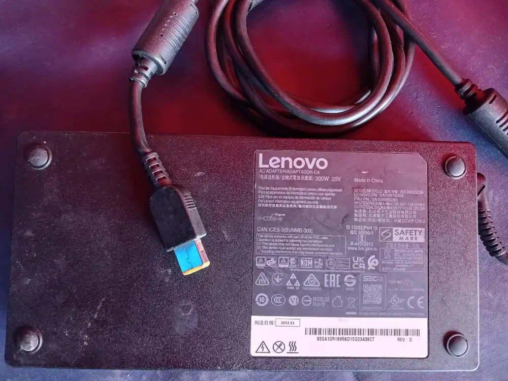 CHARGER LENOVO GAMING LEGION 5 17ITH6H LEGION 7 16ACHG6 CHARGER 300W