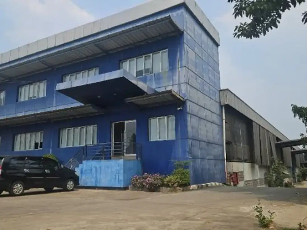 PABRIK & GUDANG IZIN INDUSTRI luas 1.3Ha dgn Crain di Narogong Ciketing Bekasi