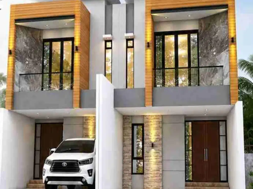 jual rumah 2 lantai minimalis