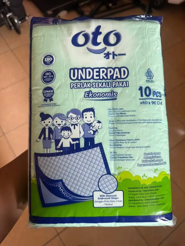 OTO Underpad Perlak 60x90