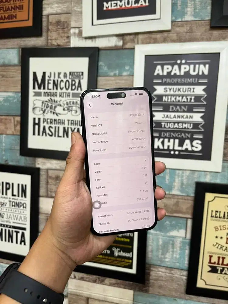 IPHONE 16 PLUS 512 CUKAI