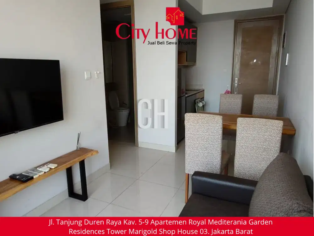 Sewa Apartemen Taman Anggrek 3BR Furnished
