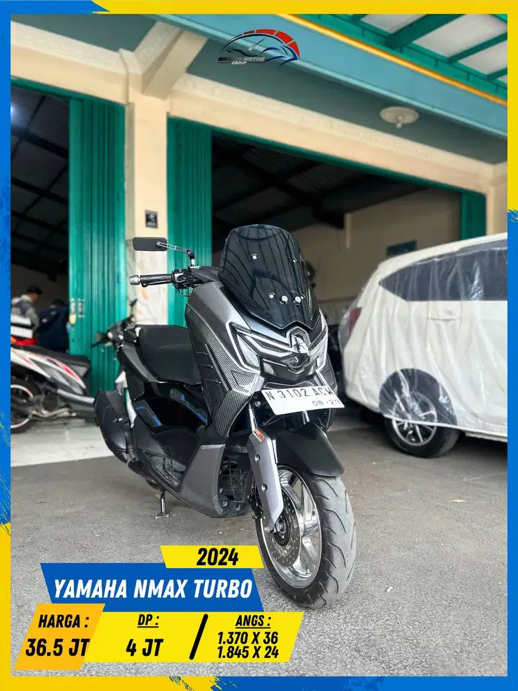 YAMAHA NMAX TURBO 2024 SIAP ANGKUT MASZEHH HIKMAH MOTOR KEPUH