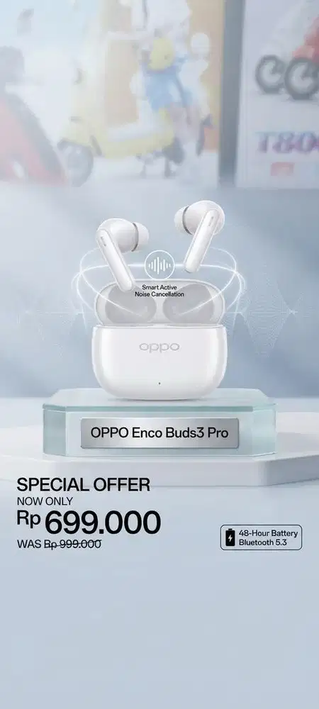 TWS OPPO ENCO BUDS3 PRO