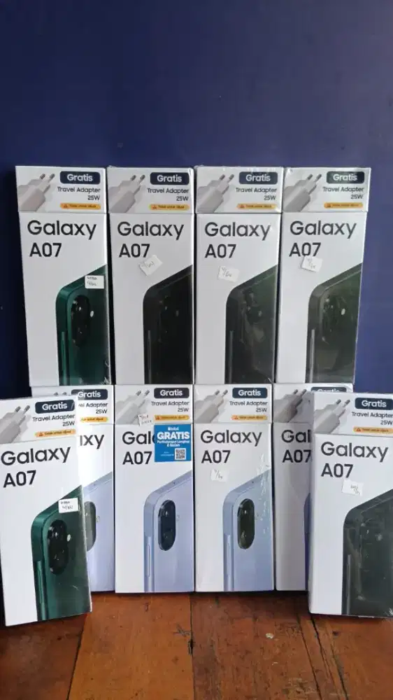 PROMO Samsung A07 4GB/64GB, 5000mAh, Helio G99 Garansi Resmi