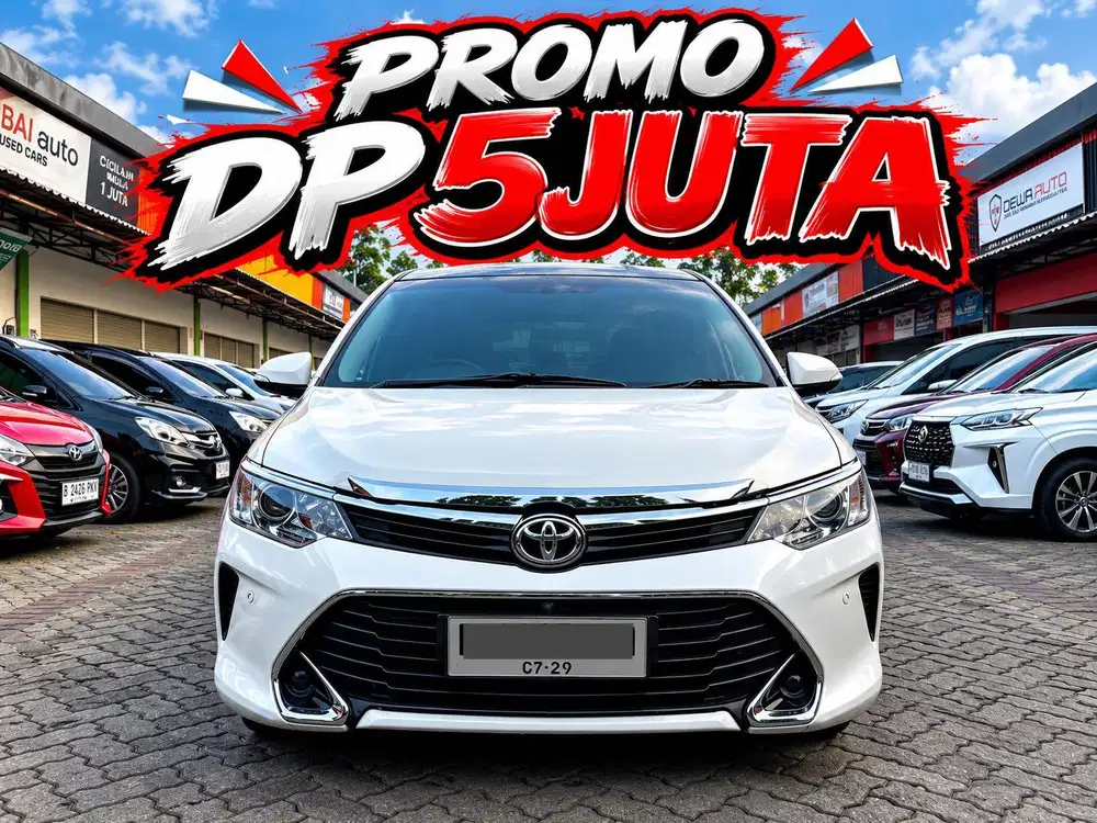 TOYOTA CAMRY 2.5 V AT 2014 WHITE
