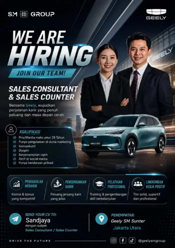 Lowongan Sales Otomotif