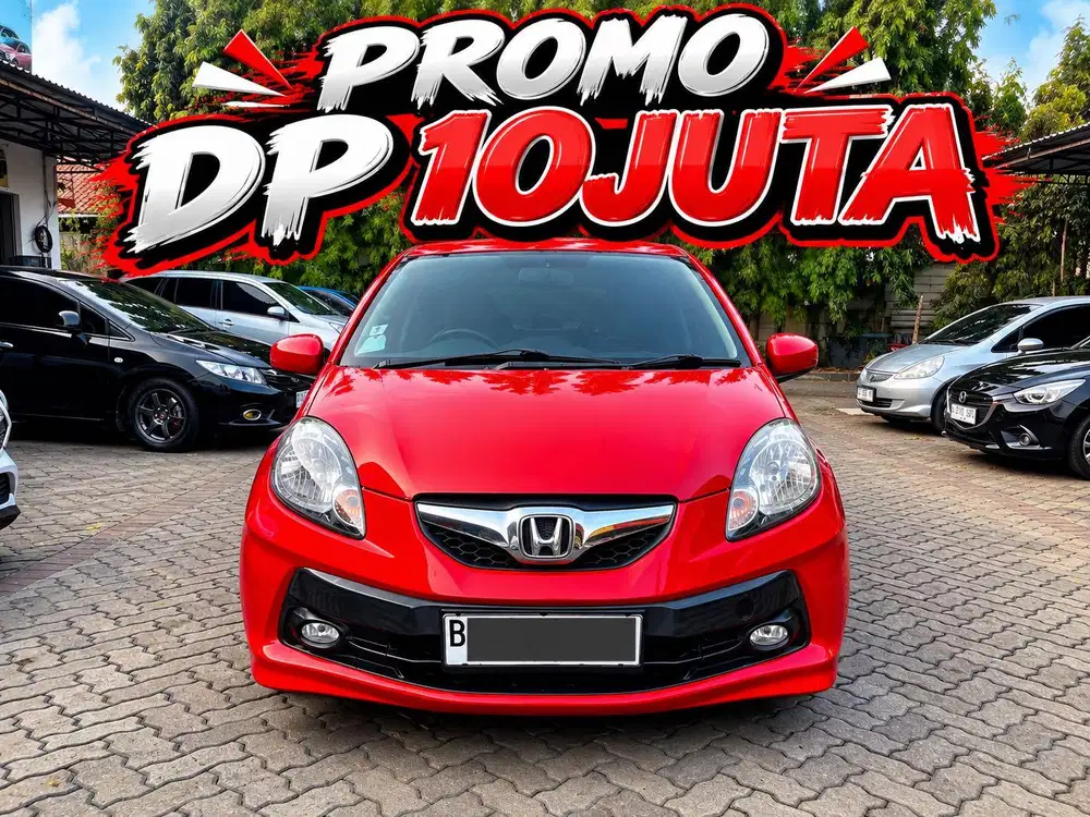 HONDA BRIO E AT 2014 RED EDITION