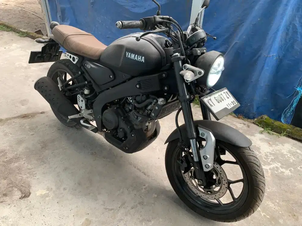 Forsale Yamaha XSR 155 Tahun 2019 Black Silver