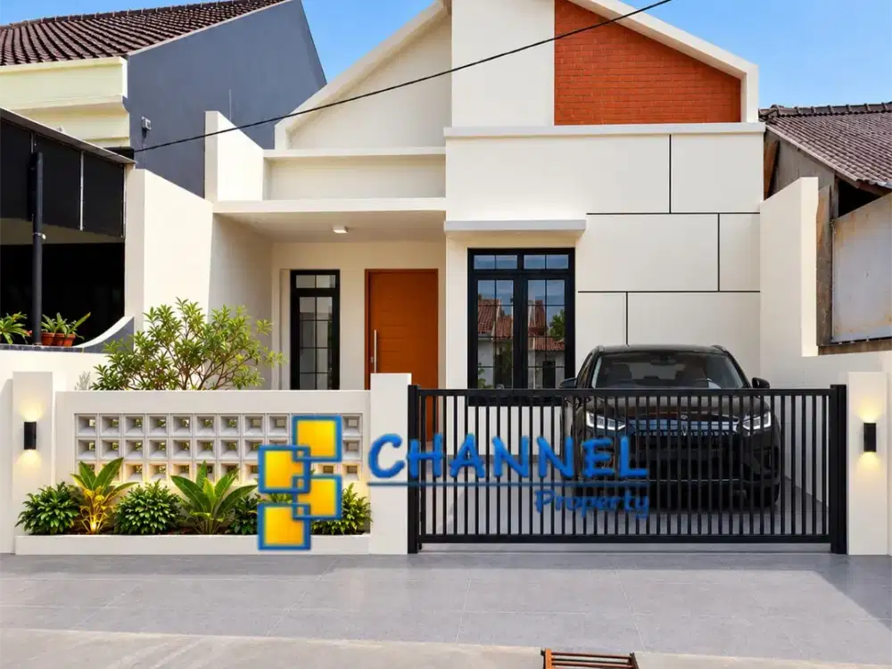 Jual Rumah 1 Lantai Modern Minimalis Di Bumi Puspitek Asri, An