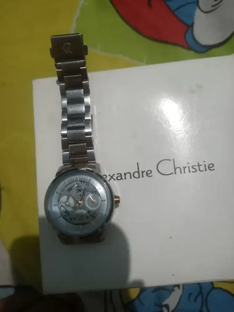 Jual mumer jam tangan Alexandre Christie ori