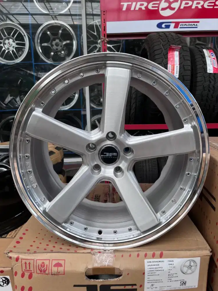 Jf luxury ring 19x8,5 pcd 5x108 ET 42 brush clear. Chery J6, jetour