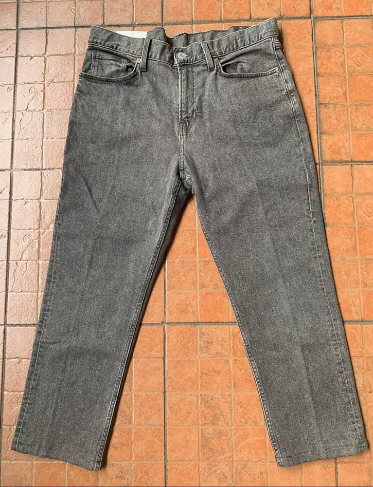 Celana Jeans H&M Grey Slim Original
