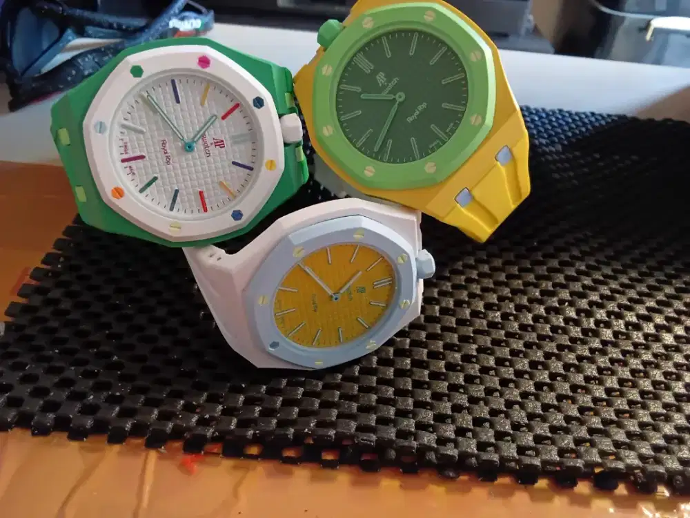 Jam tangan rubber quart ap x swth