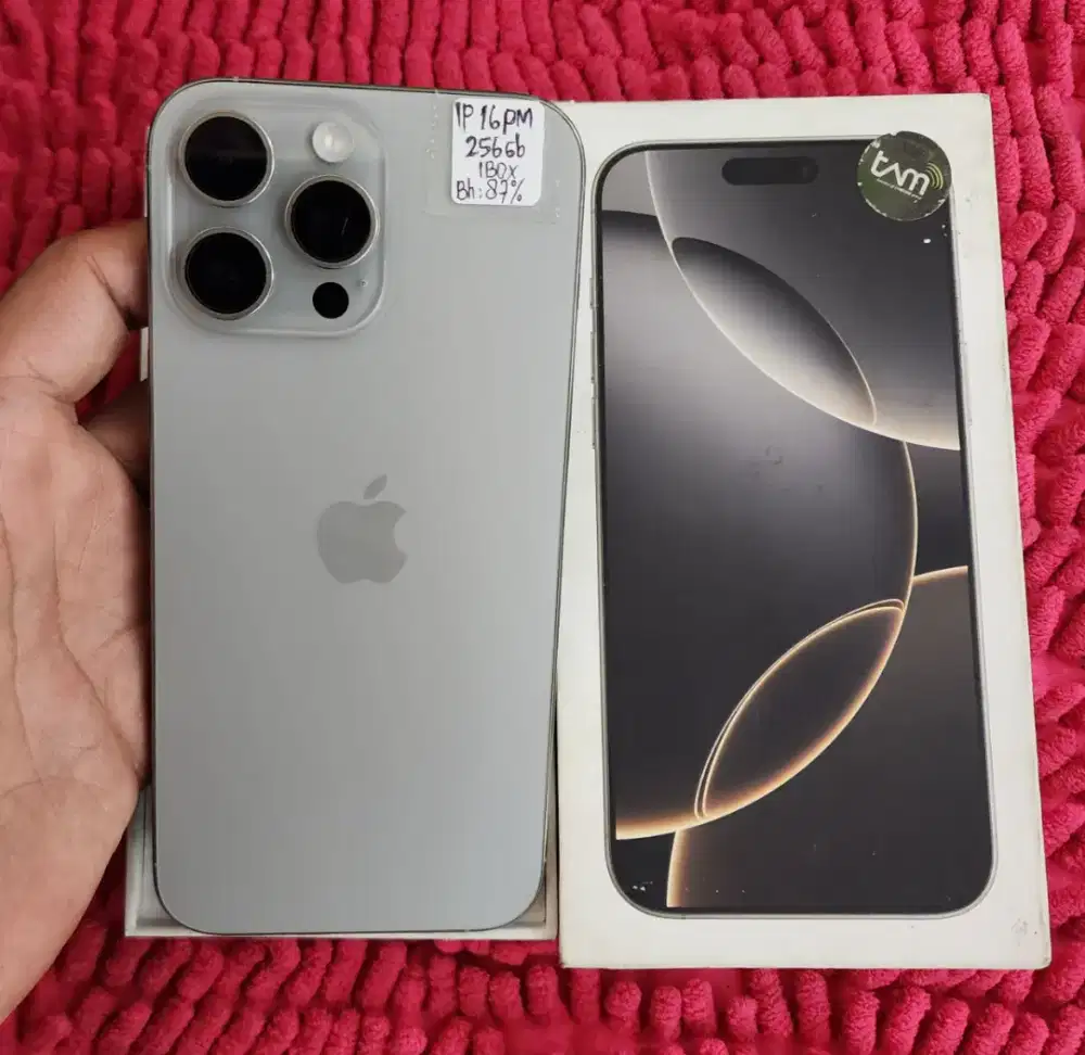 Iphone 16 pro max 256gb ibox mulus