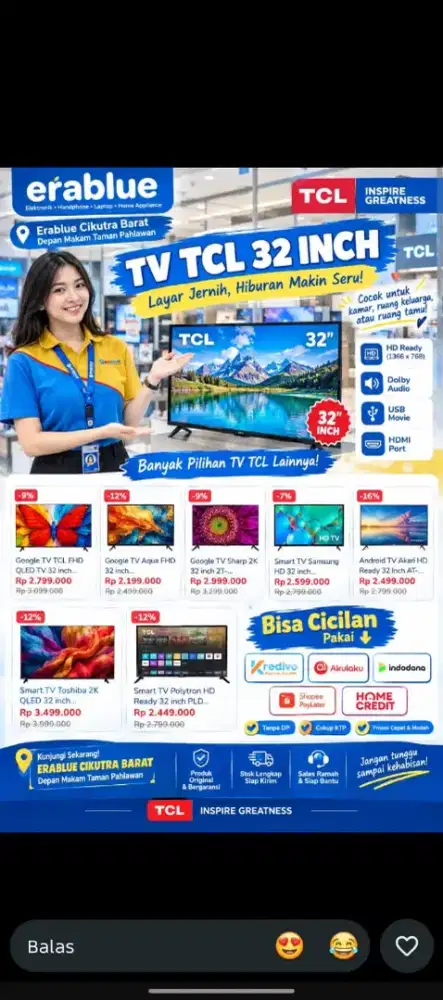 Promo Iphone di erablue kawali