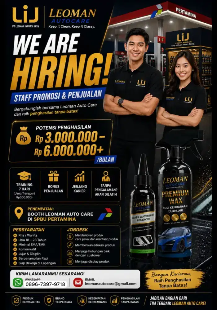 Loker bagian promosi event