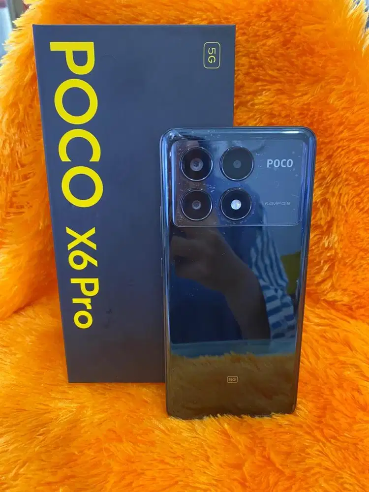 Poco X6 Pro 5G Black ram 12/512 fullset original#3Gcom