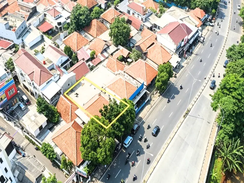 Tanah Strategis Pinggir Jalan Raya Bogor Potensi Komersial Tinggi