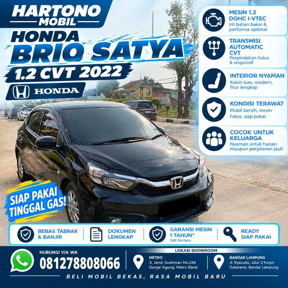 BRIO SATYA 1.2 E CVT 2022
