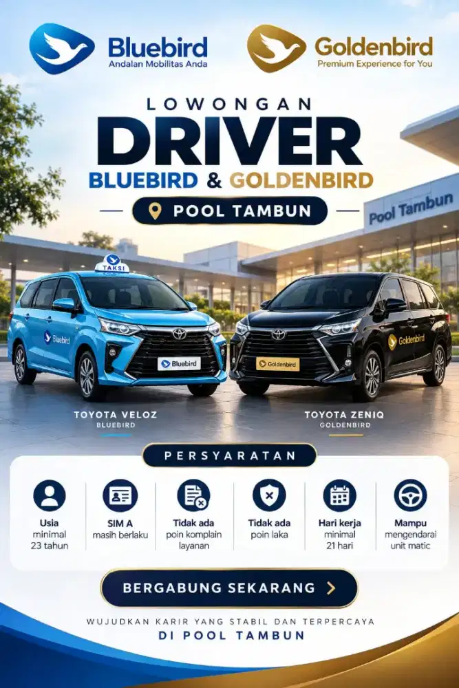 LOWONGAN DRIVER 2026