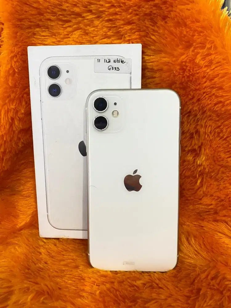 IPhone 11 ram 128 white ex ibox fullset original#3Gcom
