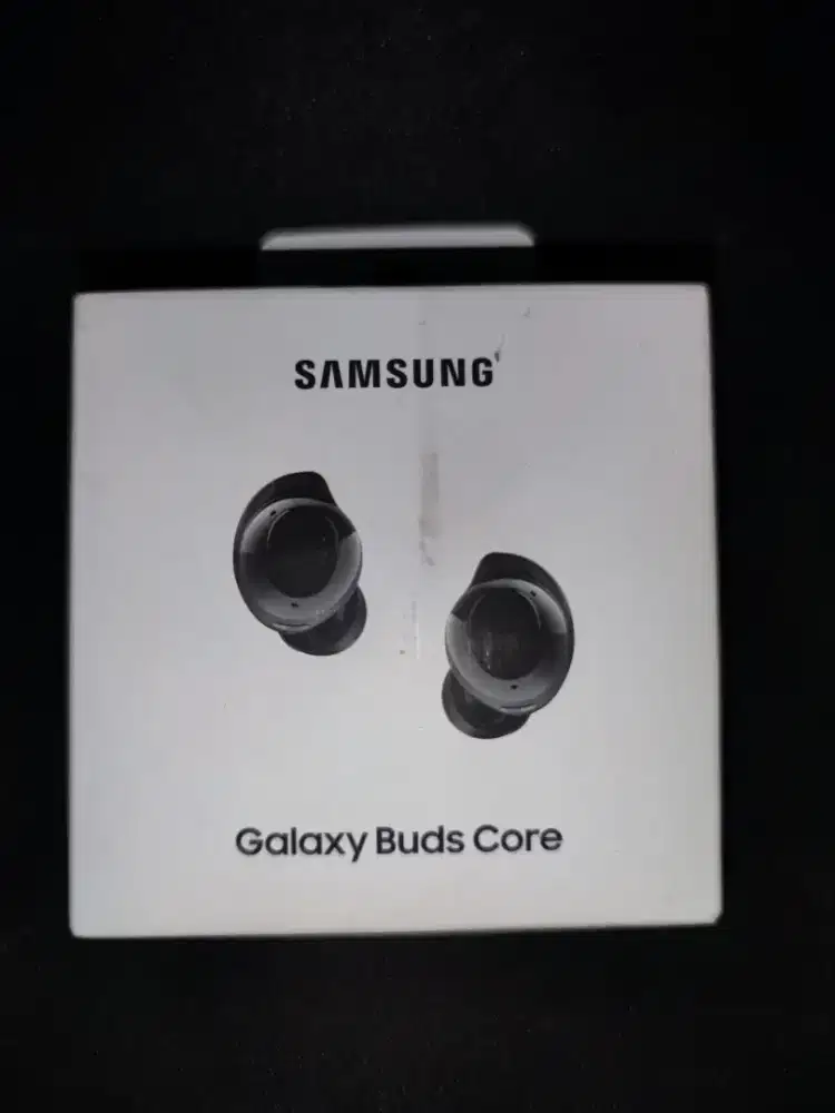 Samsung Galaxy Buds Core Black New Segel Garansi Resmi = TWS Earphone