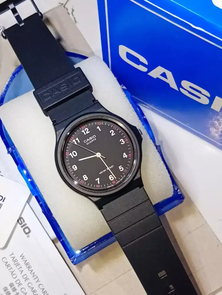 Casio MQ-24 1B Kondisi Baru