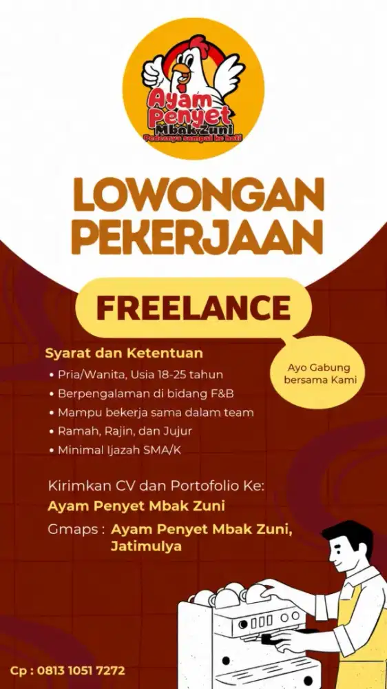 Lowongan kerja Freelance