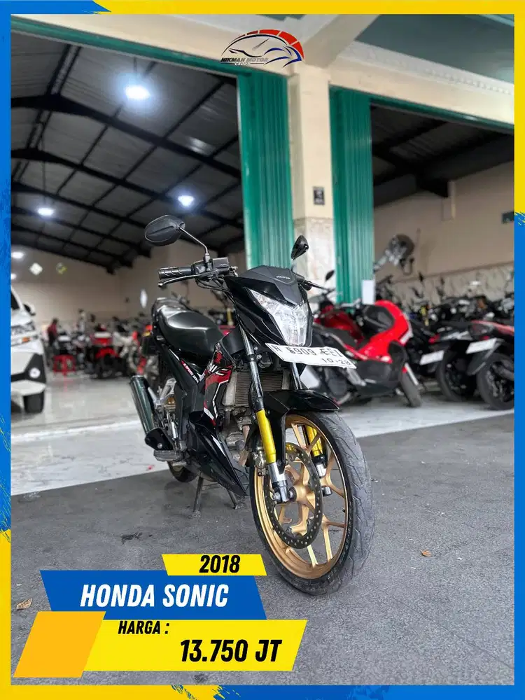 HONDA SONIC 2018 SIAP ANGKUT MASZEHH HIKMAH MOTOR KEPUH