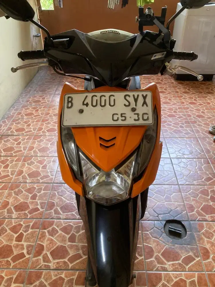 Honda Beat Fi 2013 Komplit Apa Adanya