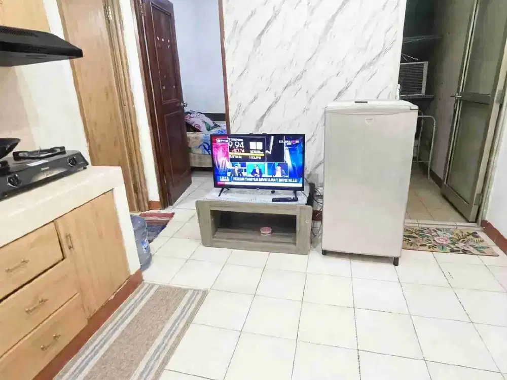 Apartemen Mediterania Gajah Mada Tipe 1 Bedroom Full Furnished Minimalis Rapih dan Bersih Free IPL dan Free Wifi