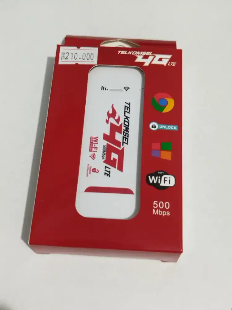 Modem wingle Telkomsel 4G 500Mbps unlock all operator