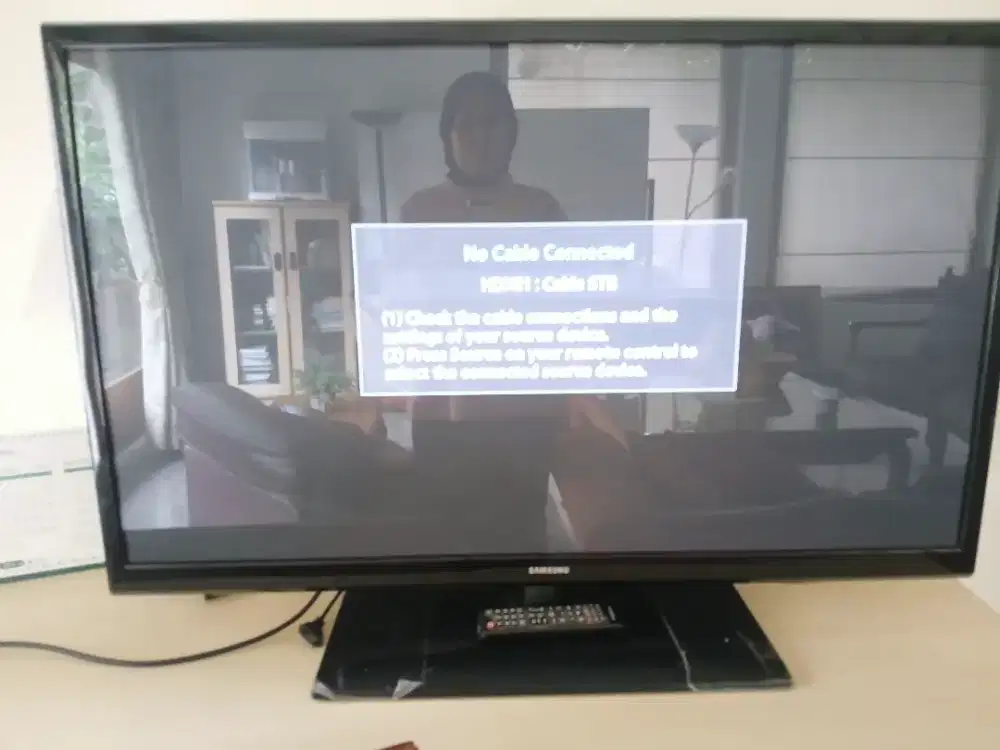 Di Jual TV Samsung 43inch ada garis di LCD nya nego sampai jadi