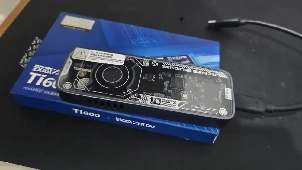 SSD NVME M2 GEN 4 2280 2TB + enclosure