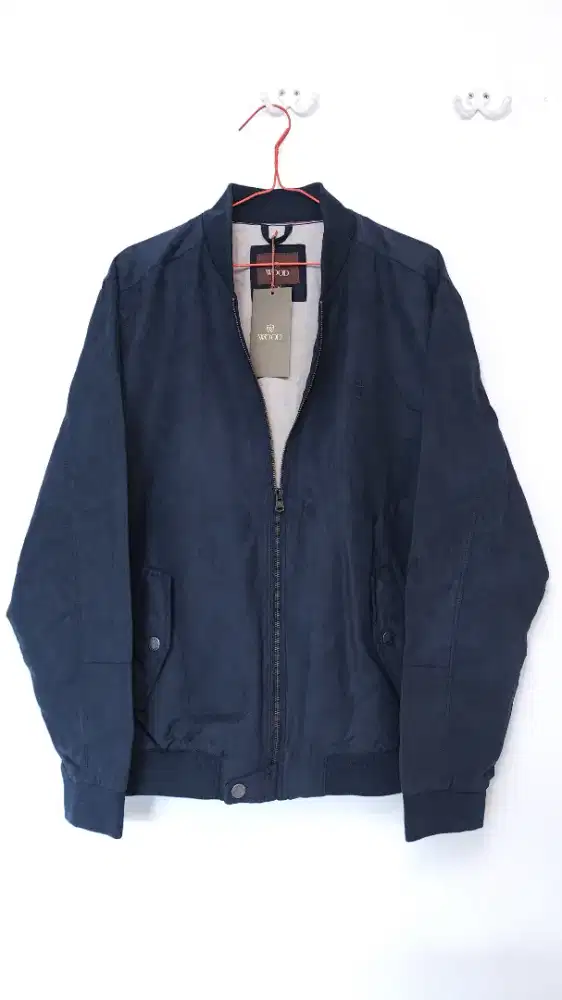 Jaket Bomber Wood