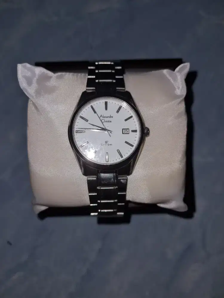 Jual cepat jam tangan ALEXANDRE CHRISTIE CLASSIC STEEL 8554MDBSSSL