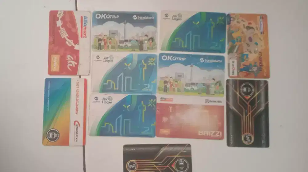 TEN MONEY REFILL CARD TRANSPORT & TRAIN