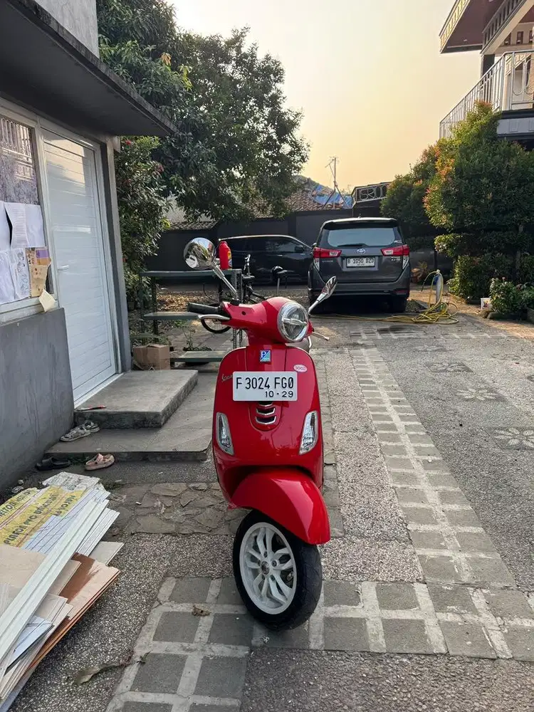 motor vespa lx 125cc
